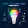 Lideka® Smart LED Lamp - E27 9W - RGBW - Dimbaar - Set van 5 LED Lampen Lideka Home   