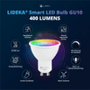 Lideka® LED Spot GU10 - Smart LED Lamp - RGBW - Dimbaar - Set van 7 LED Lampen Lideka Home   