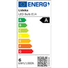 Lideka® Smart LED Lamp E14 6W - RGB + Wit Licht - Met App LED lampen Lideka Home   