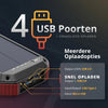 Lideka® Solar Powerbank 30000 mAh - 4x USB - USB C - Snel & Draadloos Opladen Powerbank Lideka Home   