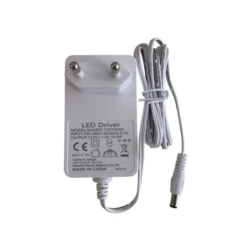 Lideka® - LED Strip Adapter 1.5A - 12V - 18W