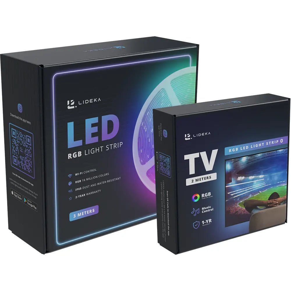 Image of Lideka® - Multi Color LED strip - RGB 3m + TV 2m
