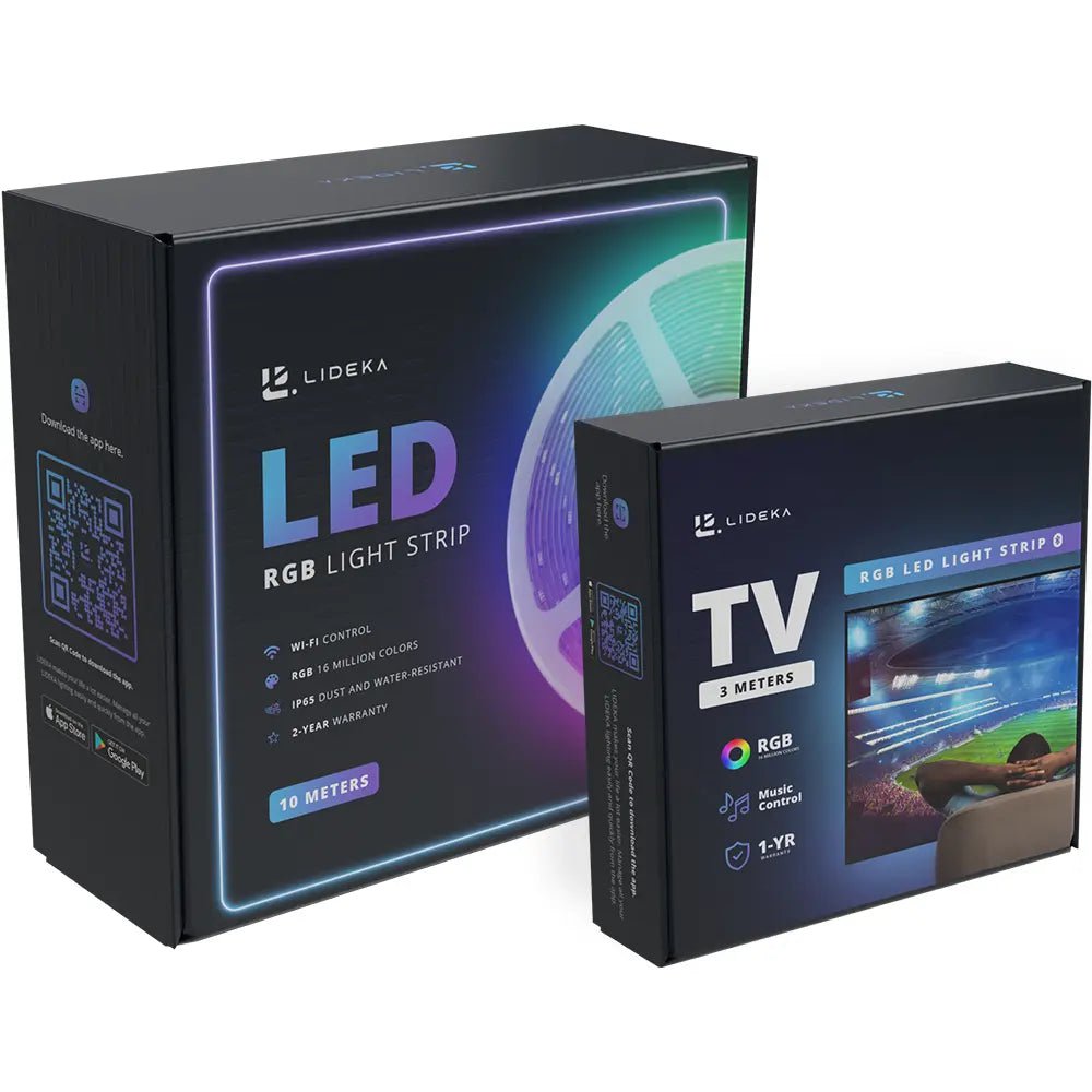 Image of Lideka® - LED strip met app - 10 Meter - incl. TV strip 3M - RGB