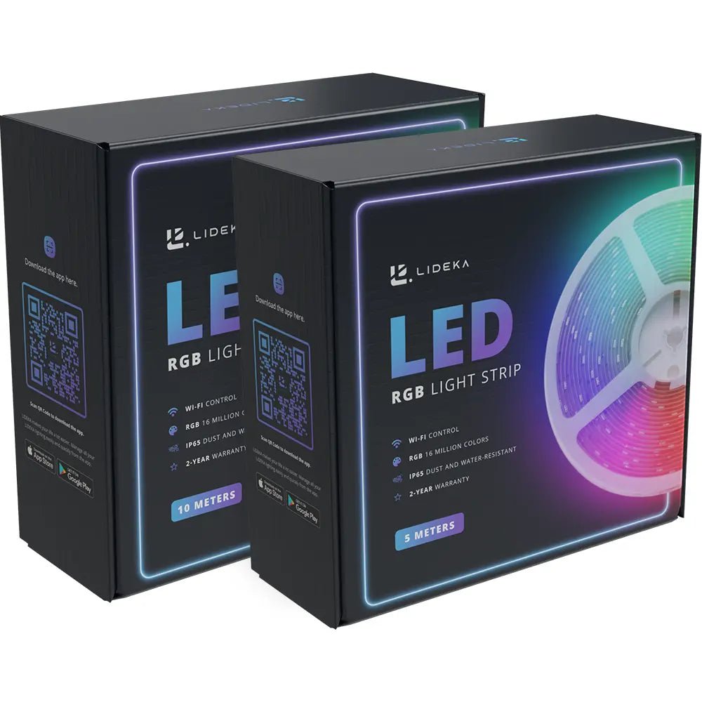 Image of Lideka® LED strip met stekker - 15 meter - RGB - 2.5A