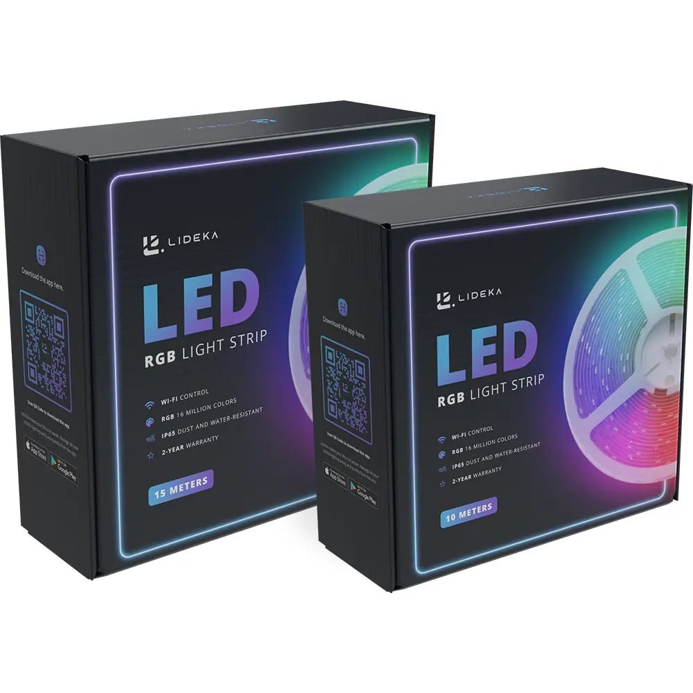 Image of Lideka® - LED Verlichting Strips - Totaal 25 Meter - Pakket Van 10 + 15