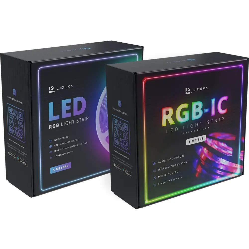 Image of Lideka® - Licht strip - 5M RGBIC + 5M RGB - Light Strips - Licht Strip
