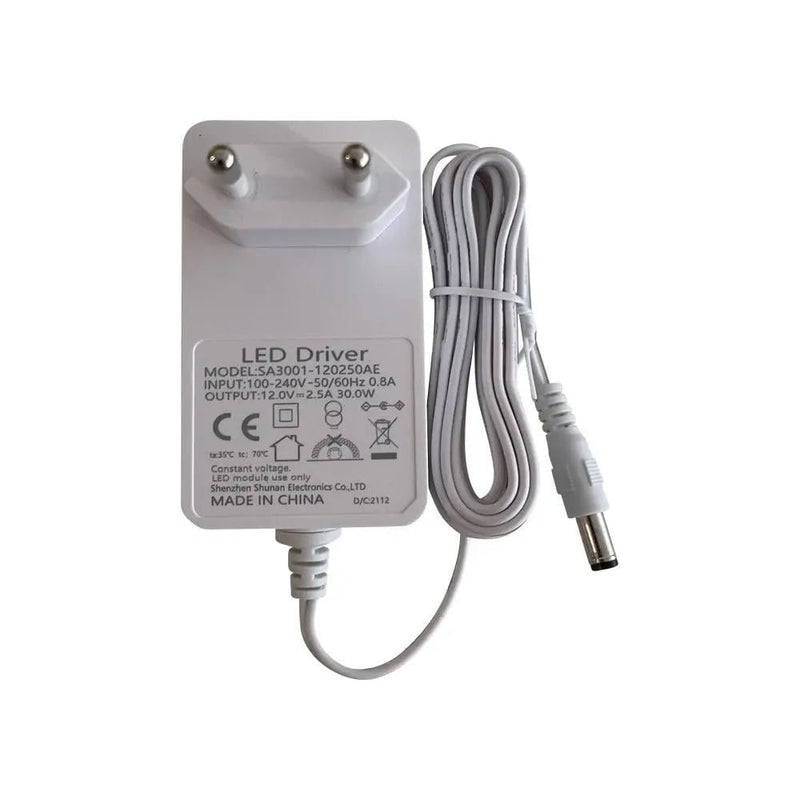 Lideka® - LED Strip Adapter 3.0A - 12V - 30W