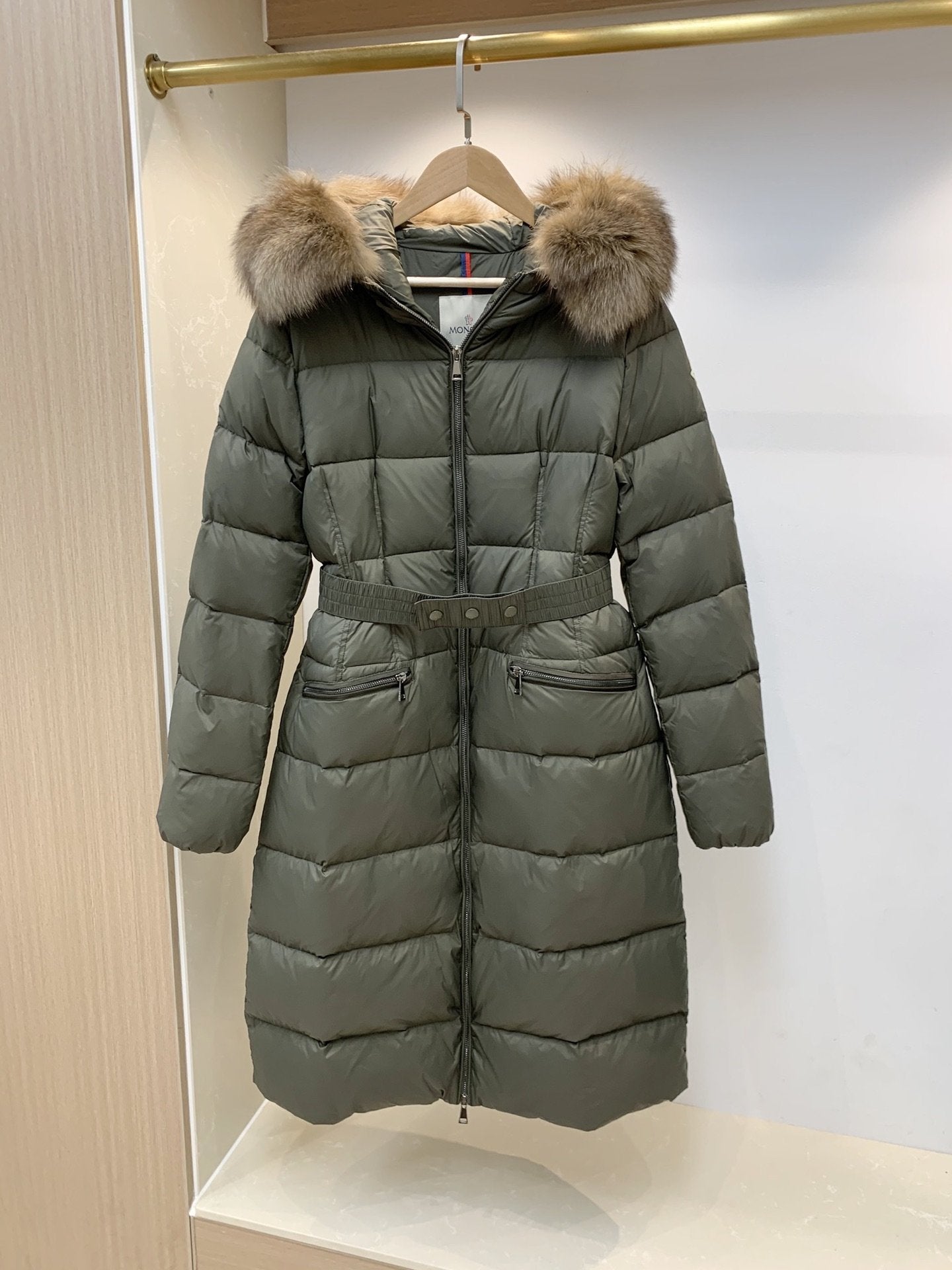 Moncler Women'sWarm Winter Down Jacket Windproof Hooded Coll