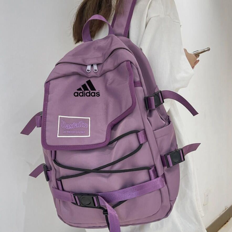 Adidas Men's and Women's Backpack Shoulder Bag from-3