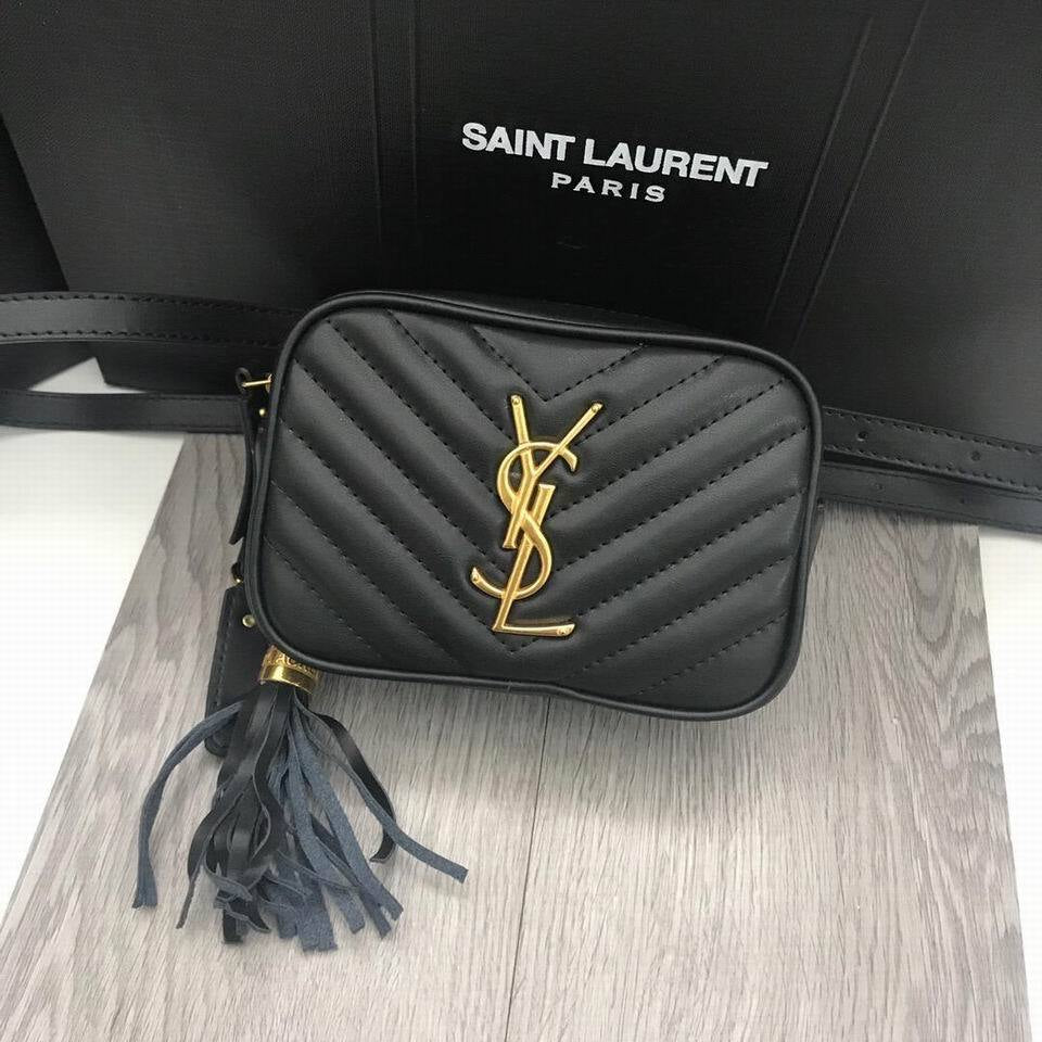 ysl women leather shoulder bags satchel tote bag handbag shoppin