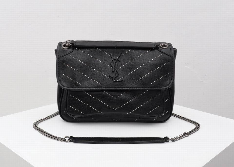 ysl women leather shoulder bags satchel tote bag handbag shoppin