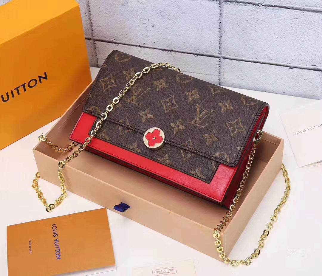 Louis Vuitton LV Women Shopping Leather Crossbody Satchel Should