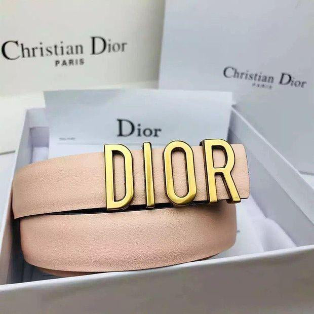 New Dior classic letter buckle CD woman belt fashion lady belt