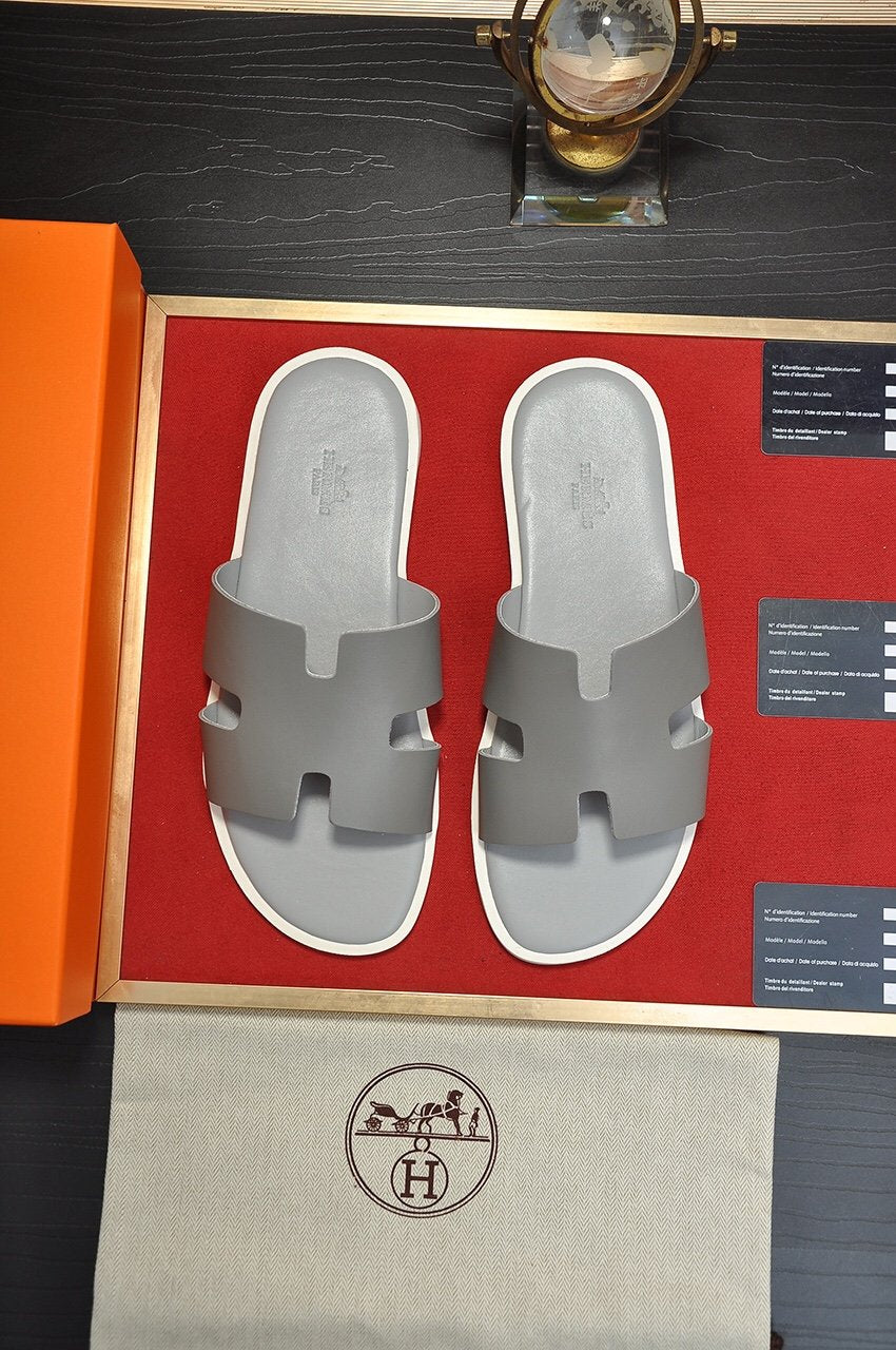 HERMES Popular Summer Women's Flats Men Slipper Sandals Shoe