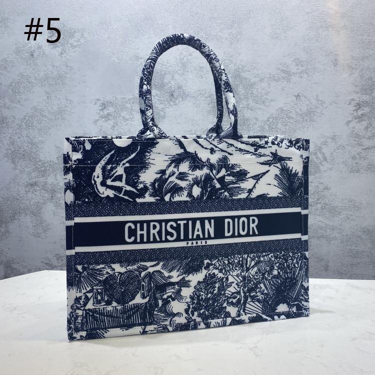 Dior large-capacity trendy classic single shoulder bag-3