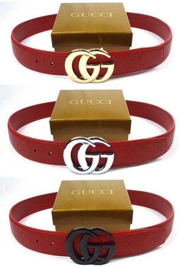 New DIOR GG vintage ladies large belt GG letter buckle