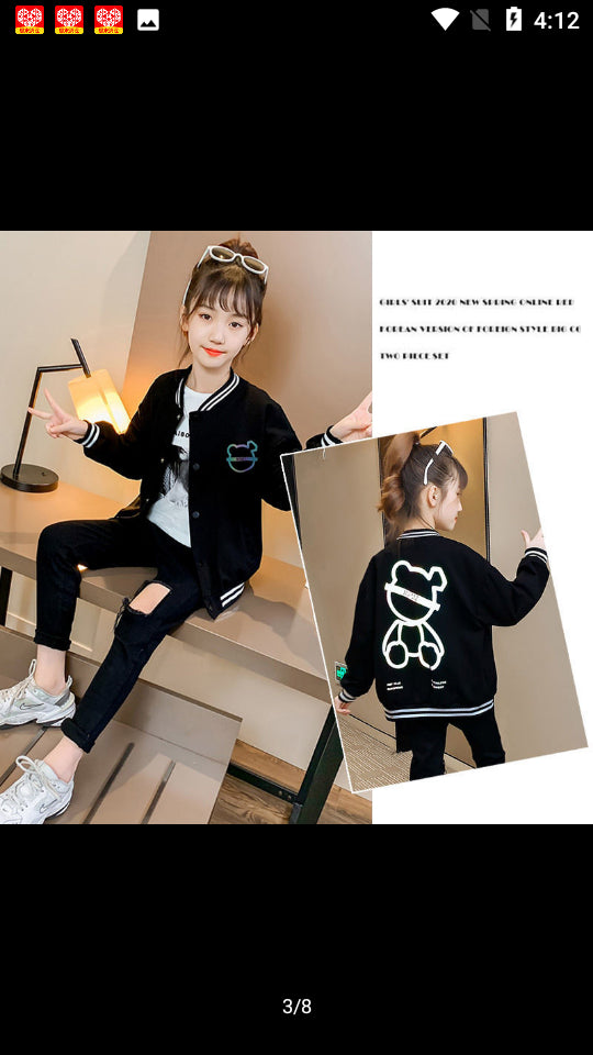 New jacket coat autumn winter children's winter jacket baby 