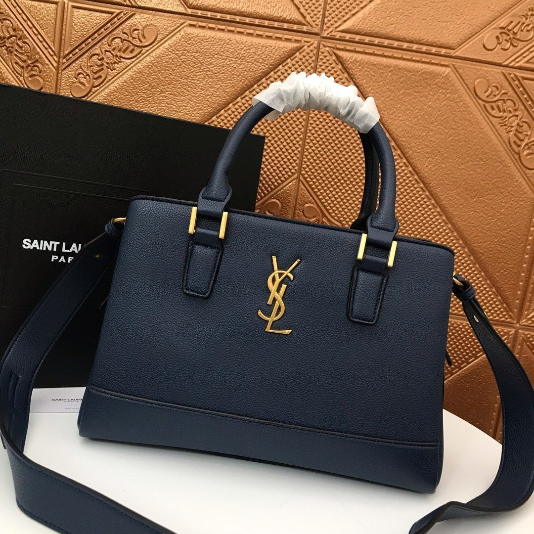 ysl women leather shoulder bags satchel tote bag handbag shoppin