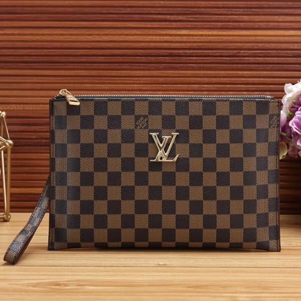 Louis Vuitton LV Women Fashion Clutch Bag Handbag Tote Satchel-1