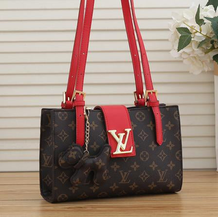 LV Louis Vuitton new product stitching color ladies shopping han