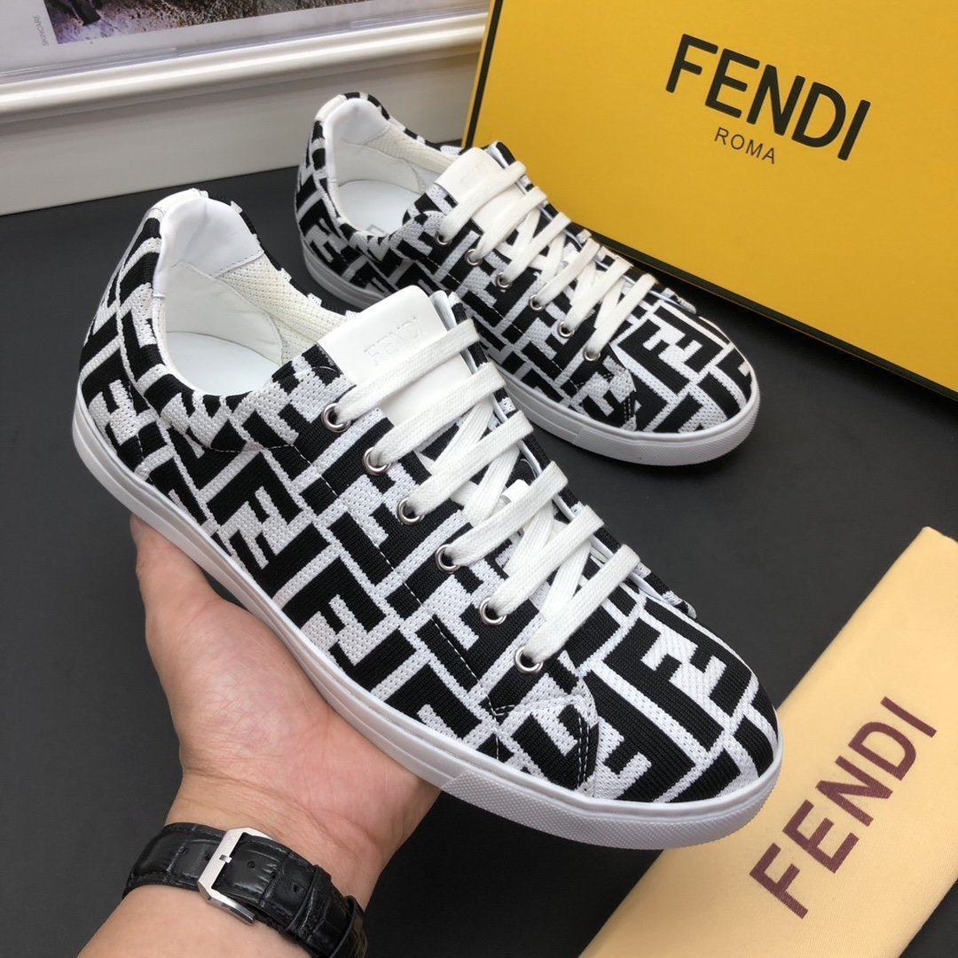 FENDI Fashion Men Women's Casual Running Sport Shoes Sneaker