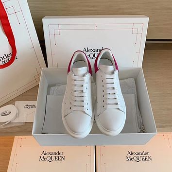 Alexander McQUEEN Fashion Men Womens Casual Running Sport Shoes 