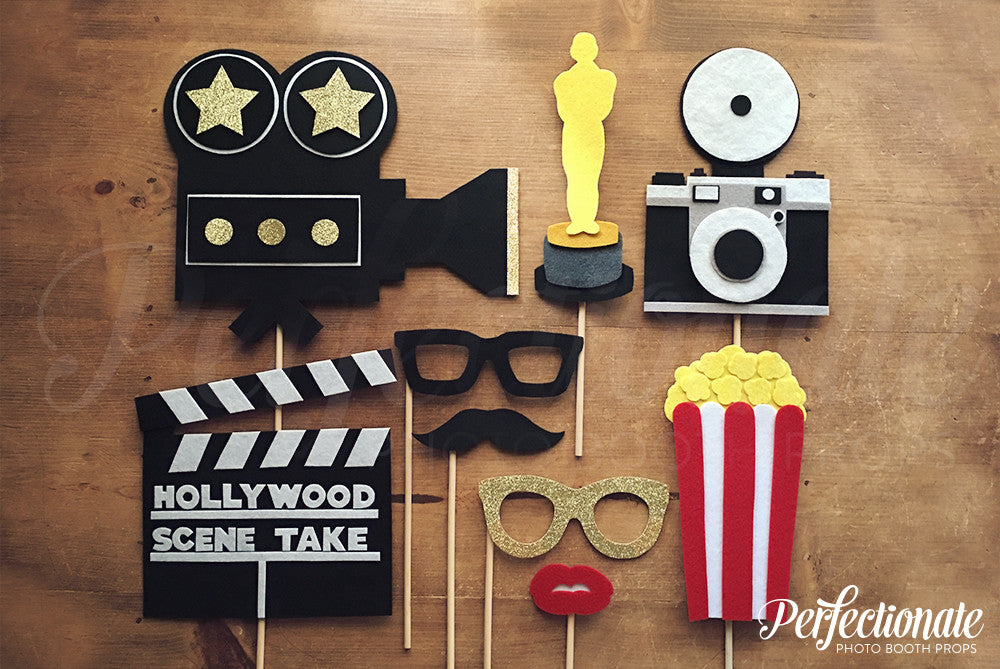 hollywood photo booth props