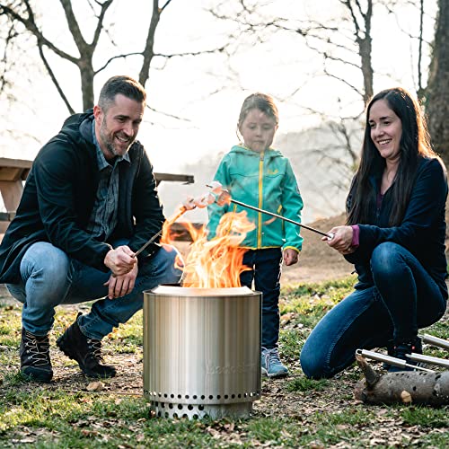 Solo Stove Ranger with Stand Portable Outdoor Fire Pit Stainless