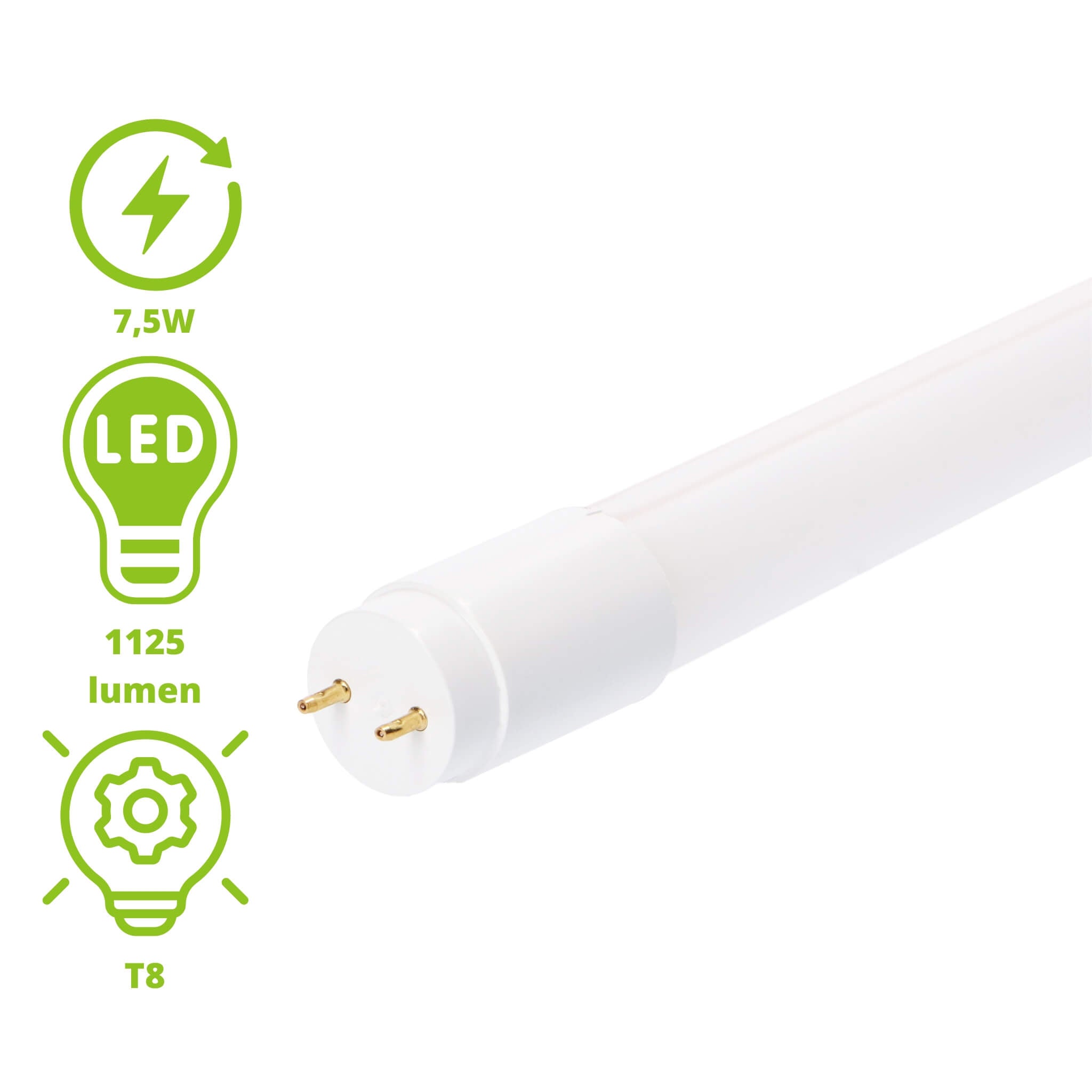 Lampe Proventa LED TL 120 cm - Luminaire + Tube LED 18W - IP65 - Eclairage  LED TL