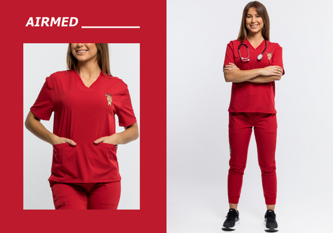 High-quality fabric - The most comfortable scrubs for nurses