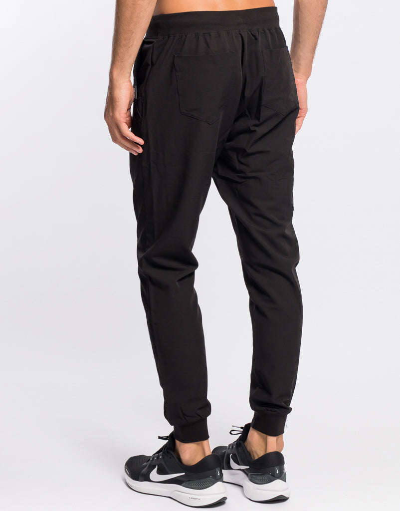 Essential Everyday Black Multi-Pocket Scrub Pants – Airmed Scrubs