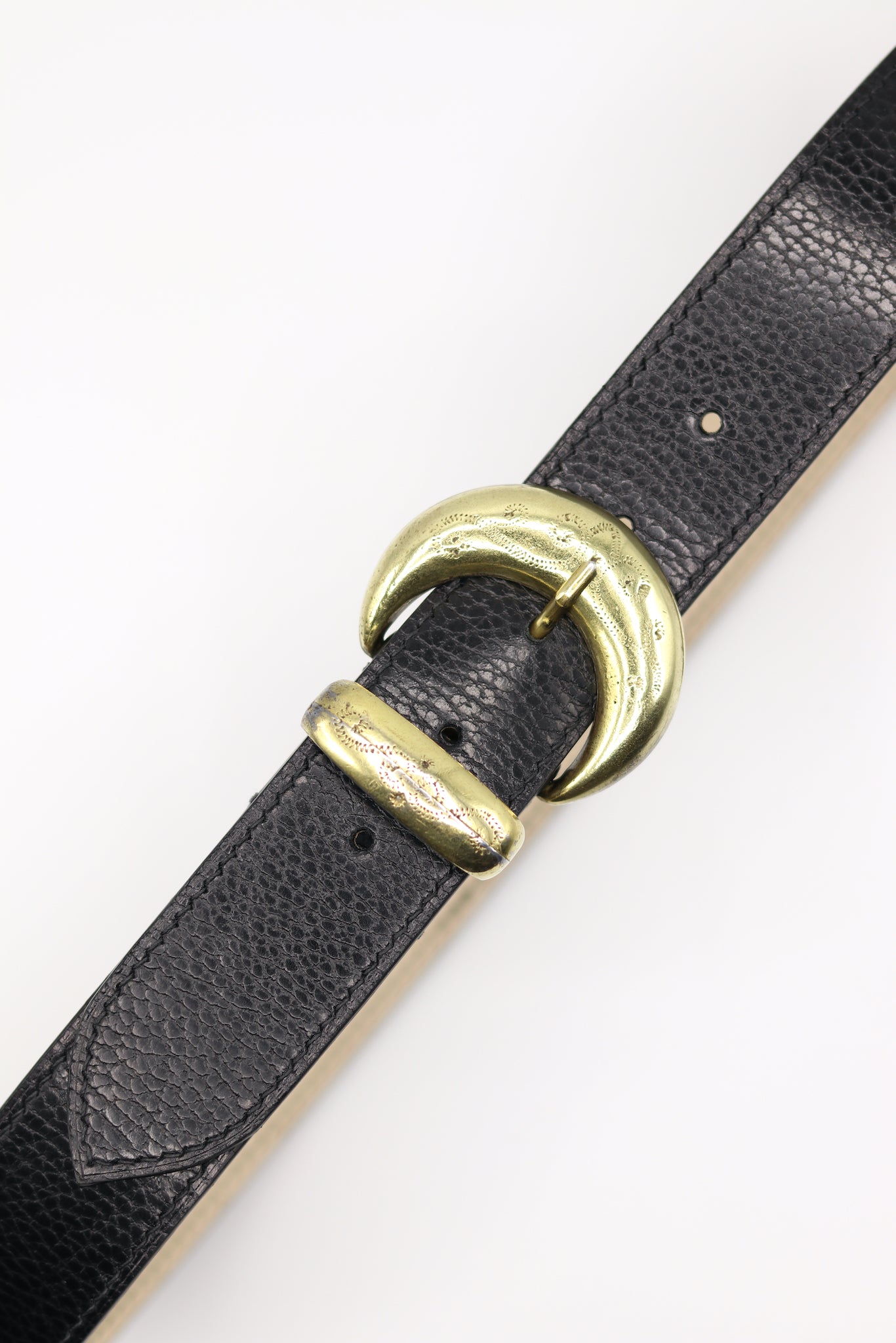 Dollaro Vegetable Tanned Leather on Solid Brass