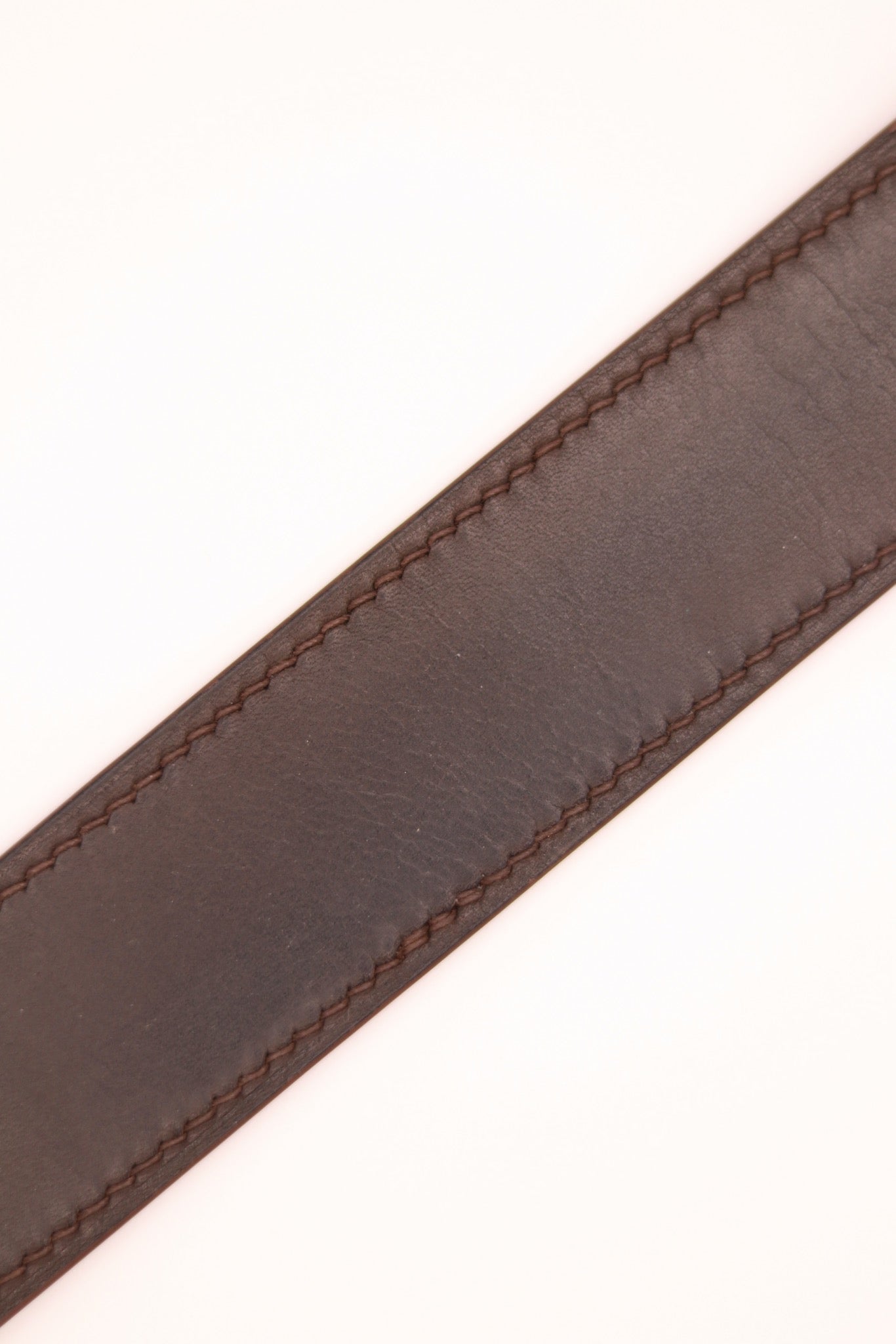 Coffee Meisi Linen Thread on Barenia Hermes Picotin Bag Strap