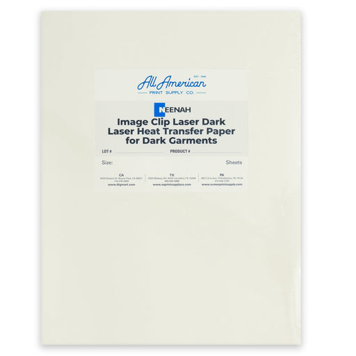 IRON ON HEAT TRANSFER PAPER 3G JET OPAQUE 8.5 x 11 CUSTOM PACK 100 SHEETS