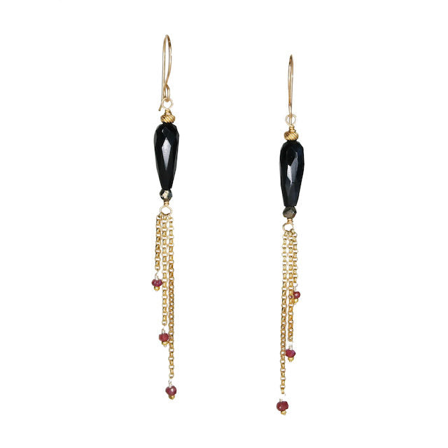 Spire iii gold earrings – Maja DuBrul Jewelry