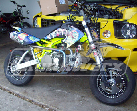 Skunkwerx, Billet Wheels, Minibike, Pitbike