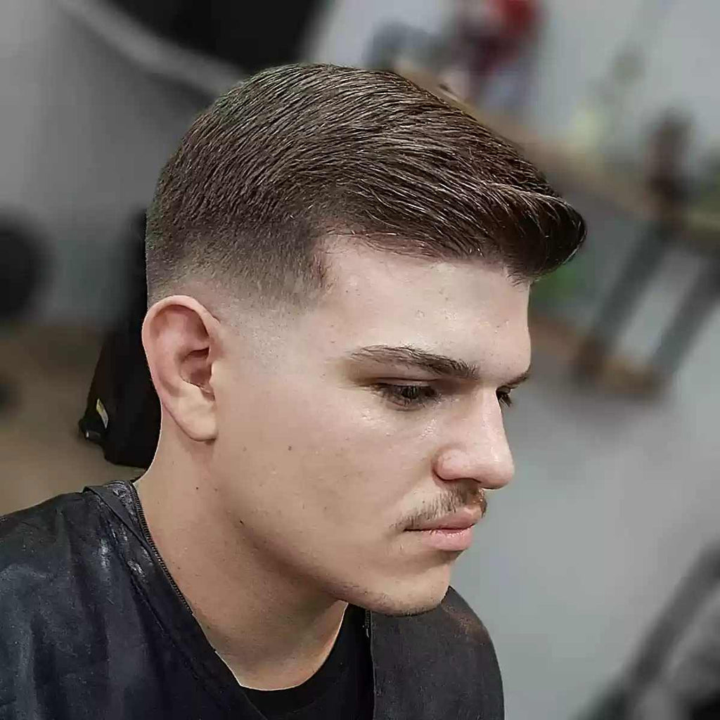 Classic short cut for men