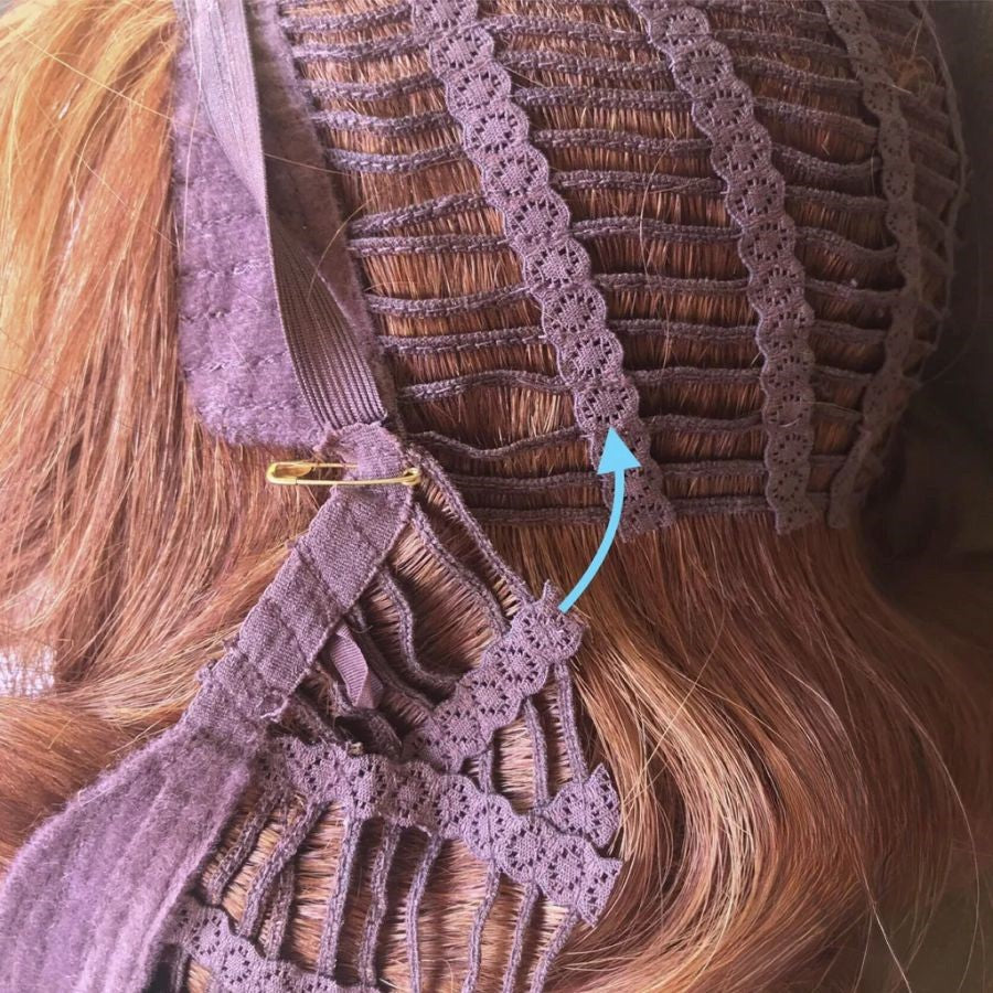 Sew in wig clips for better wig fit by ArtiWig