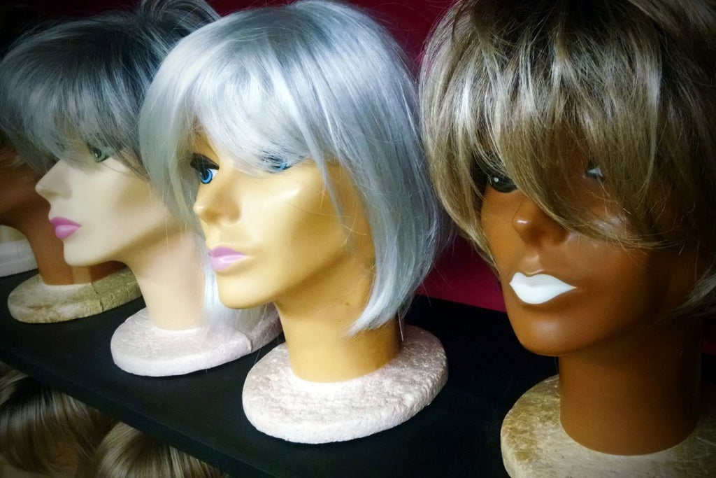 Washing and caring for grey wigs