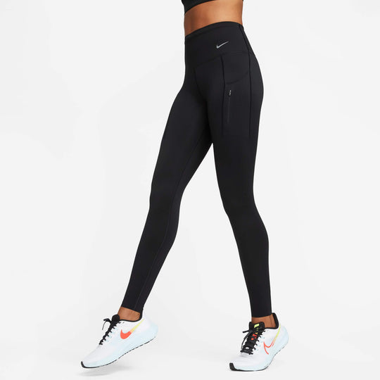 Legginsy damskie Nike G NSW Favotites SWSH Tight czarne AR4076 010, WOMEN  \ Women's clothing \ Leggings SPORT \ Running \ Women's running clothing  SPORT \ Gym and fitness \ Women's training clothing