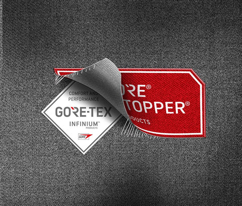 GORE® WINDSTOPPER on top of GORE-TEX INFINIUM logo