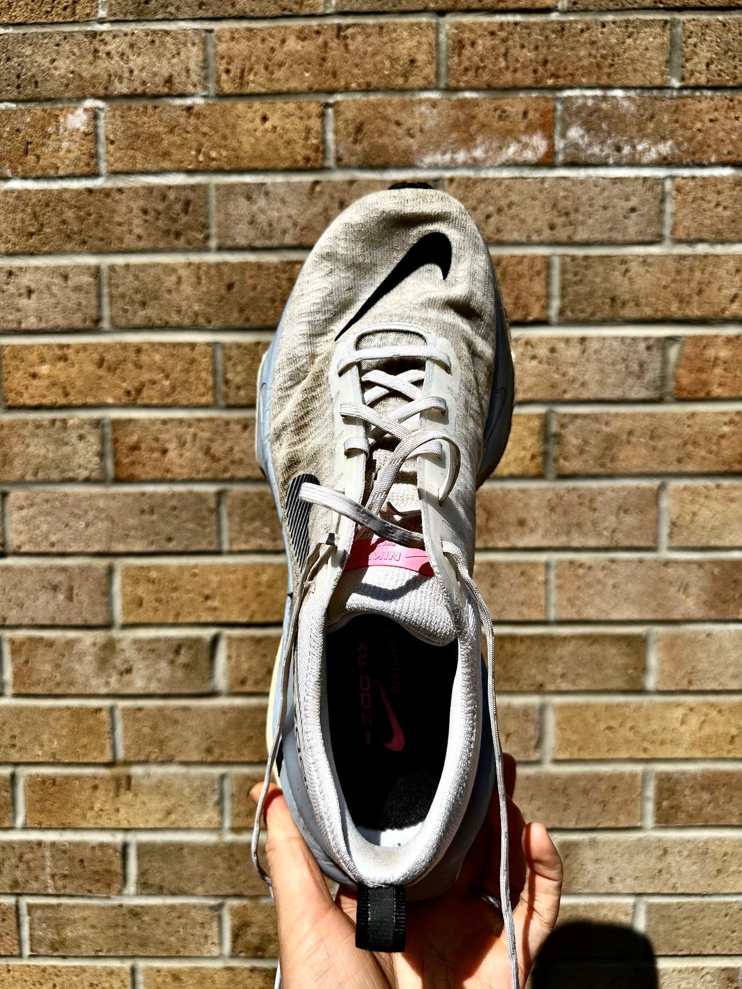 Upper view of Nike Invincible Run 3 running shoe