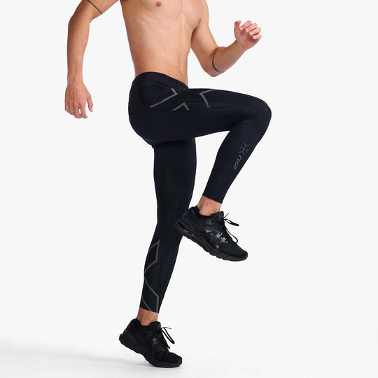 2XU Light Speed Compression Tights Men's India Ink Black