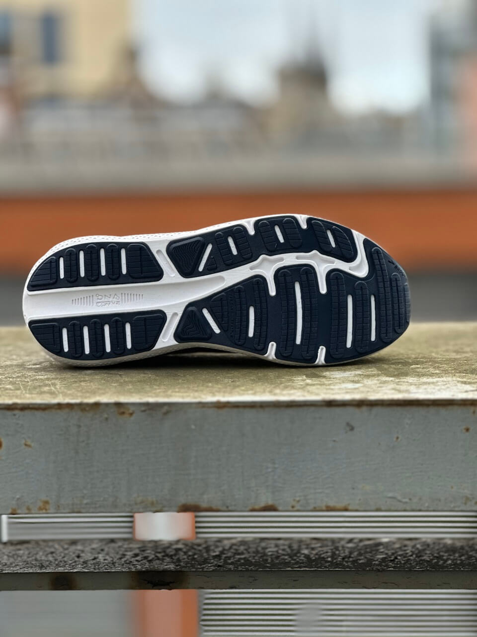 Outsole of Brooks Ghost Max running shoe