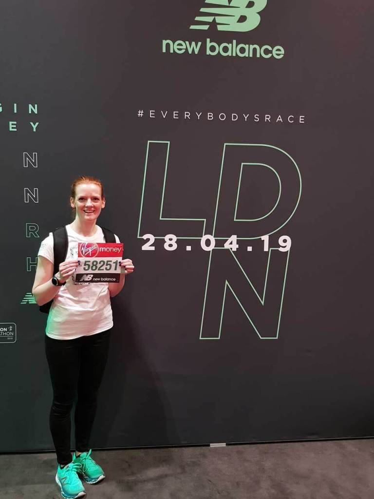 Emma with race number