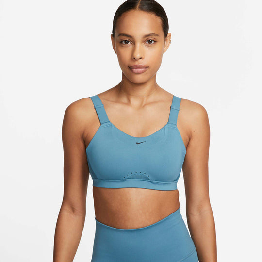 Nike Women's Training Ultrabreathe Sports Training Bra (Green, X-Large)