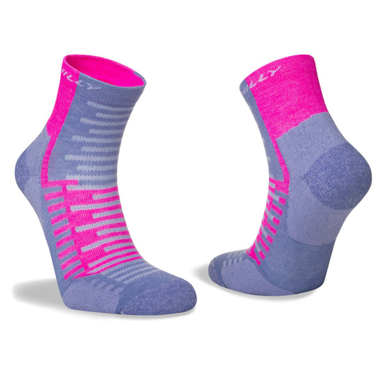 Marathon Elite Neon/Hot Pink Compression Socks –