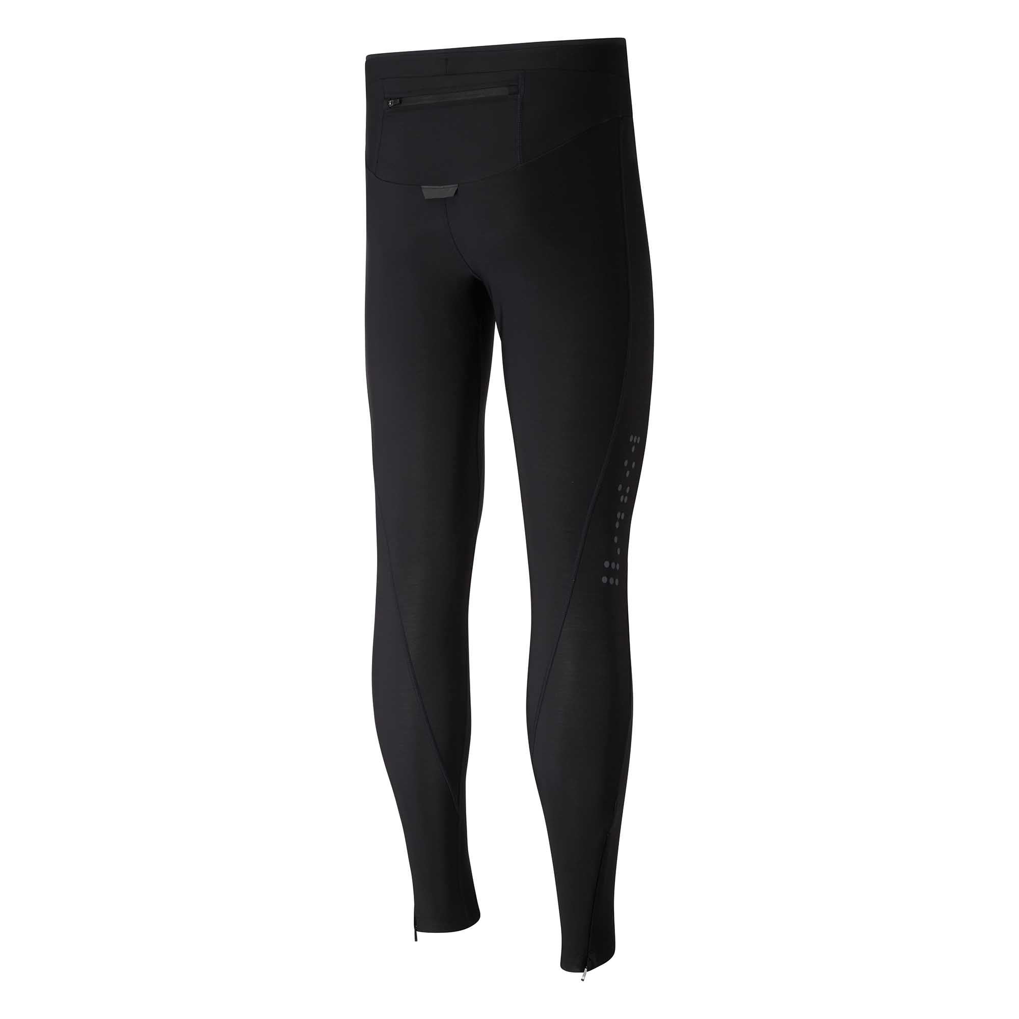 FitsT4 Thermal Fleece Lined Cycling Tights Winter Hiking Leggings Running  Workout Pants for Men Cold Weather Zip Pockets Grey/Black: Buy Online at  Best Price in UAE 