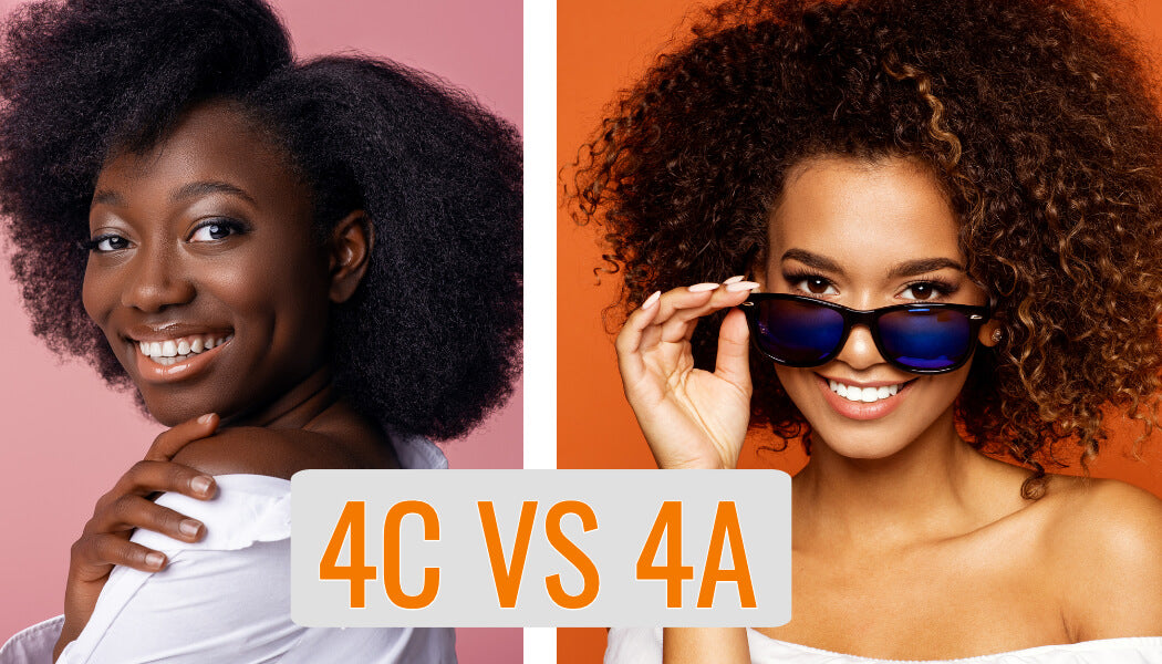 4C VS 4A Hair