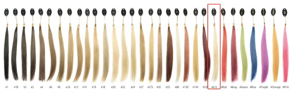 Color Chart- Ballice Virgin Hair